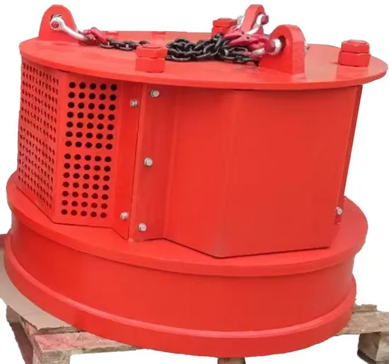 Magnet Angkat Hidraulik Jentera Berat untuk Sisa Logam