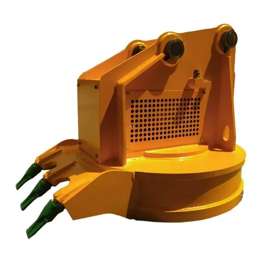 Magnet Angkat Hidraulik Jentera Berat untuk Sisa Logam