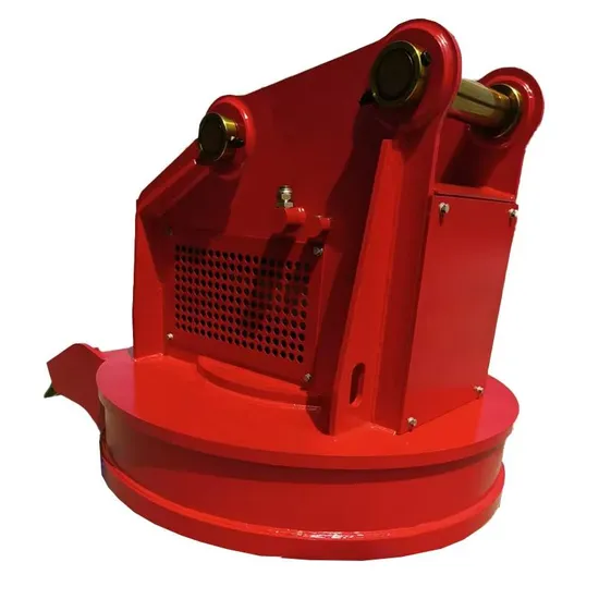 Magnet Angkat Hidraulik Jentera Berat untuk Sisa Logam