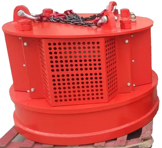 20-30 Ton Hydraulic Excavator Scrap Metal Lifting Magnets